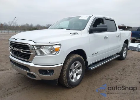 2020 Ram 1500 Big Horn 4X4 5'7 Box from USA, damaged, VIN 1C6SRFFT6LN291248